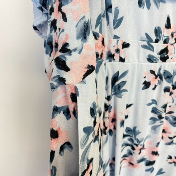 Torrid Floral Off the Shoulder Dress - Picture 5 of 14